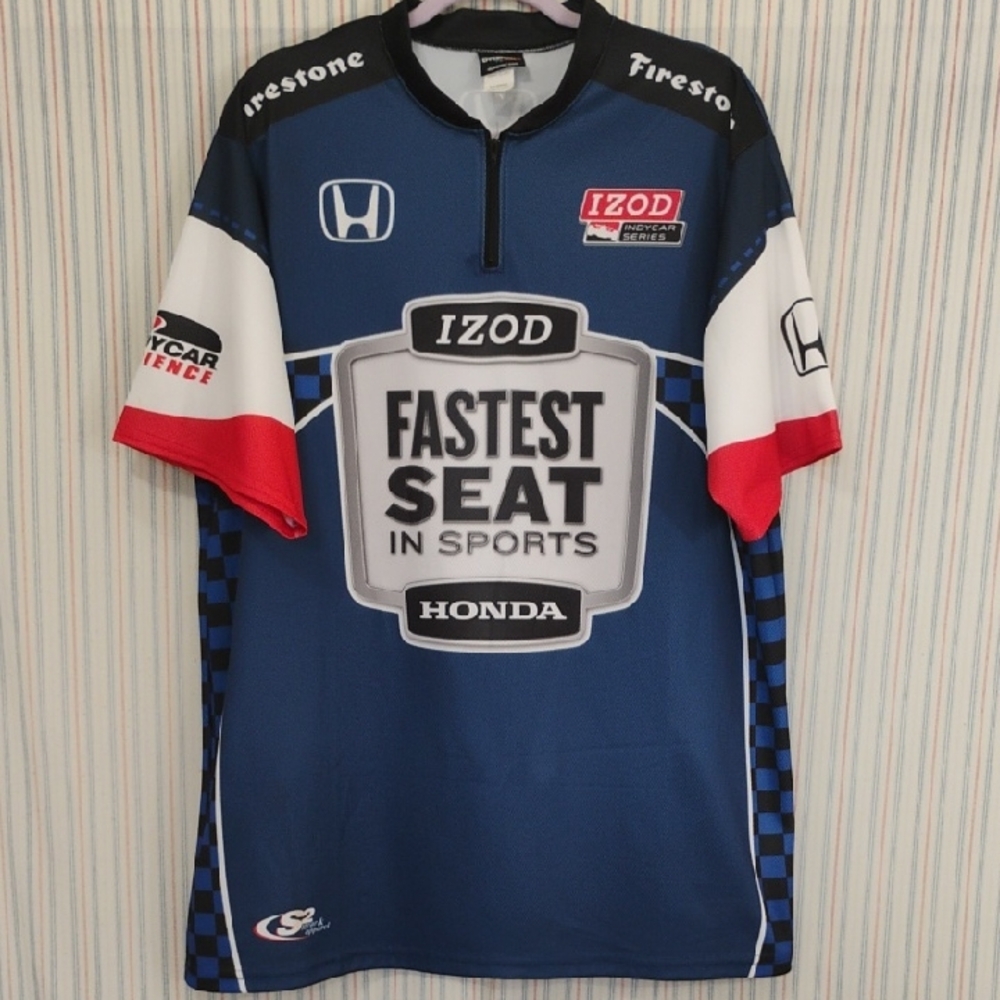 DYESPORT HONDA / IZOD Racing Jersey - Blue and Red XL
